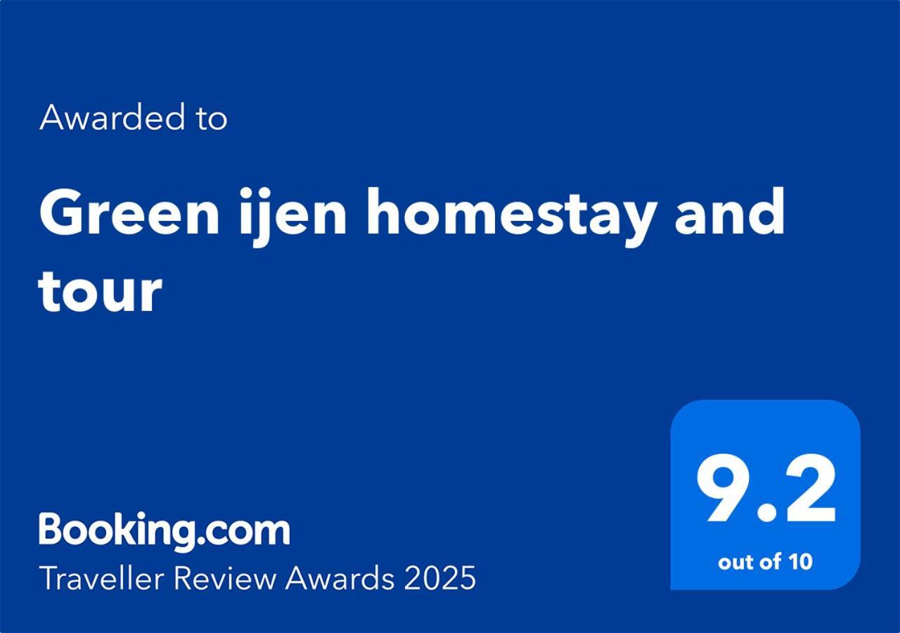 Green Ijen Homestay And Tour Banyuwangi  Buitenkant foto